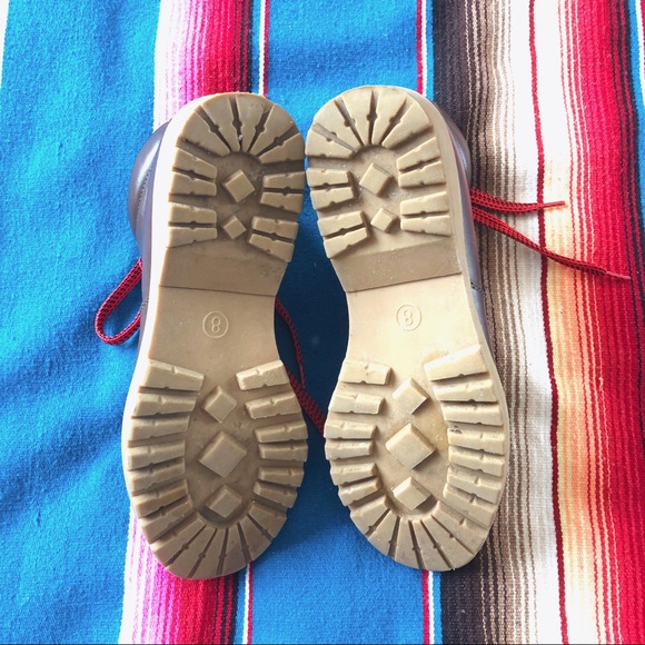 Vegan lace-up hiker boots - Picture 5 of 6